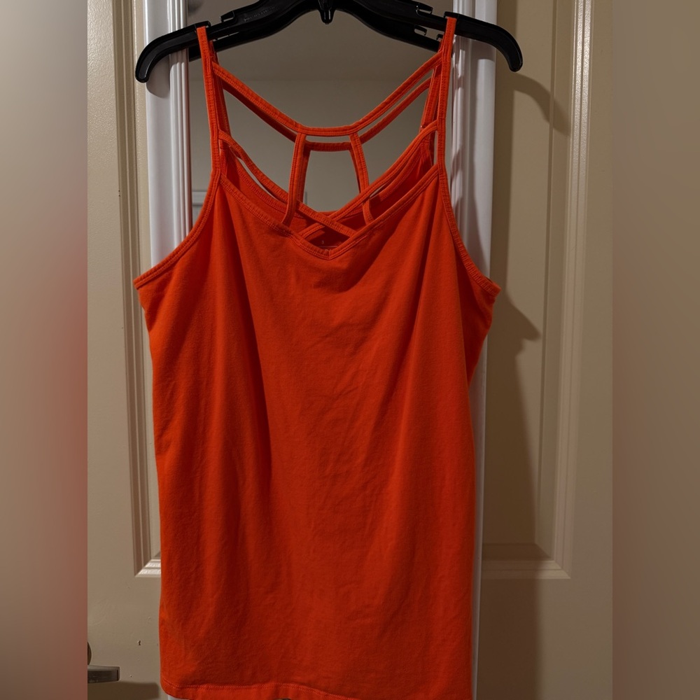 Strappy Orange Tank